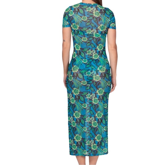 Naha mesh maxi floral dress - Picture 2 of 10